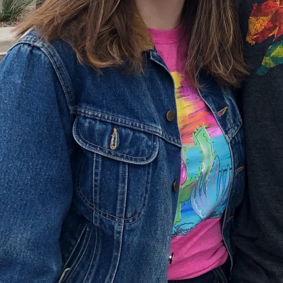 Cactus Tee- Hand Painted Design - Picture 2 of 4